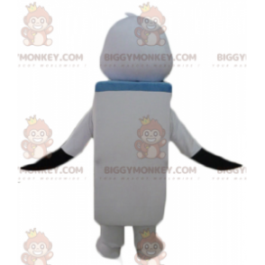BIGGYMONKEY™ Mascot Costume White and Black Bird with Giant