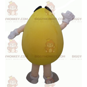 Rolig fyllig jättegul M&M:s BIGGYMONKEY™ maskotdräkt -