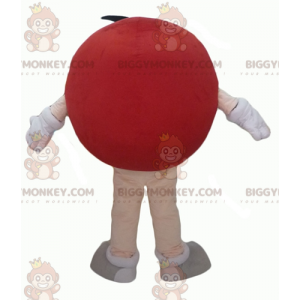 Funny Plump Giant Red M&M's BIGGYMONKEY™ Mascot Costume -