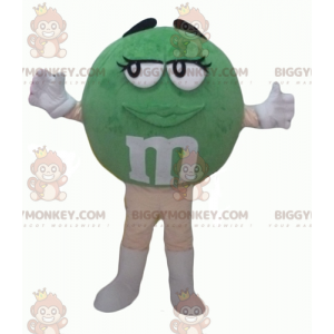 Funny Feminine Giant Red M&M's BIGGYMONKEY™ Mascot Costume -
