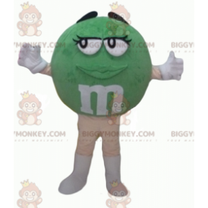 Funny Feminine Giant Red M&M's BIGGYMONKEY™ Mascot Costume –
