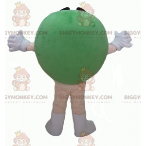 Traje de mascote M&M's BIGGYMONKEY™ vermelho gigante feminino