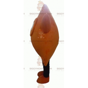 Grappig reuze oranje en zwarte ster BIGGYMONKEY™ mascottekostuum - Niet-geclassificeerde mascottes - BiggyMonkey.com