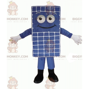 Costume de mascotte BIGGYMONKEY™ de matelas bleu géant de