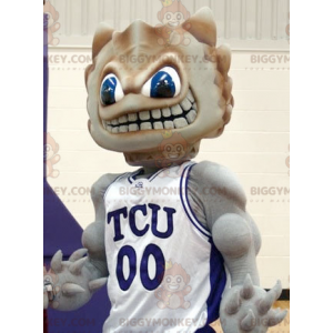 Brown Extra Terrestrial Alien Monster BIGGYMONKEY™ Mascot