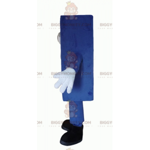 Giant Blue Mattress Snowman BIGGYMONKEY™ Mascot Costume -