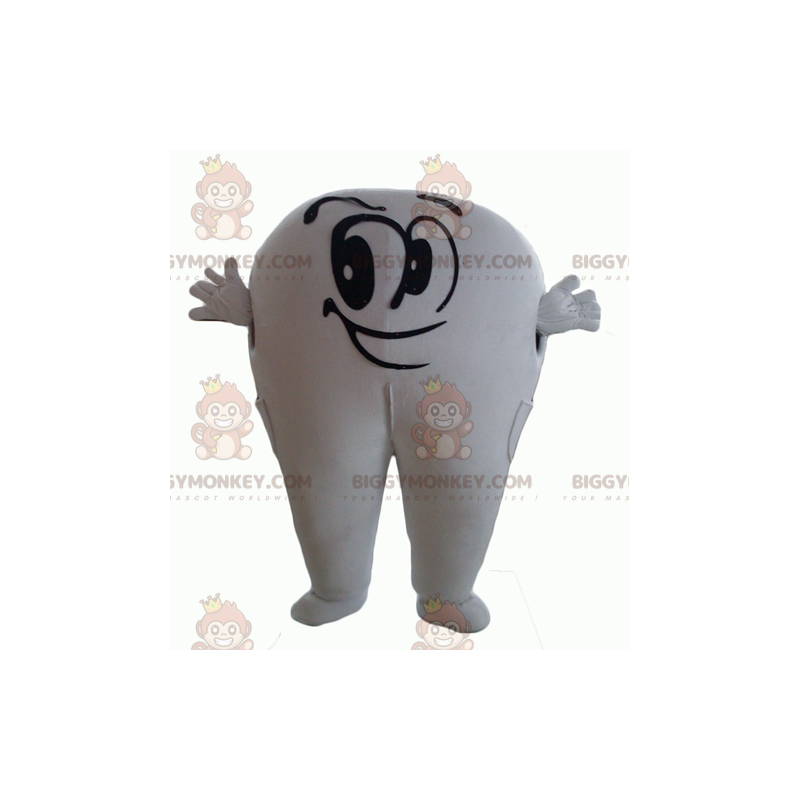 Sødt smilende kæmpe hvid tand BIGGYMONKEY™ maskotkostume - Sødt smilende kæmpe hvid tand BIGGYMONKEY™ maskotkostume -