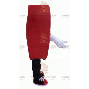 Costume da mascotte BIGGYMONKEY™ con cuore rosso gigante
