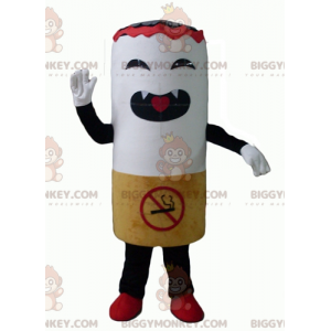 Costume de mascotte BIGGYMONKEY™ de cigarette géante à l'air