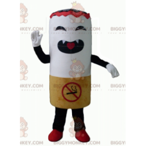 Disfraz de mascota Cigarrillo Gigante de aspecto feroz