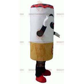 Traje de mascote de cigarro gigante de aparência feroz BIGGYMONKEY™ - Mascotes de objetos - BIGGYMONKEY_04281 - BiggyMonkey.com
