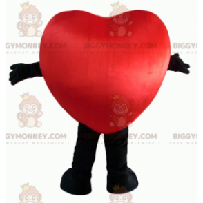 Smiling Giant Red and Black Heart BIGGYMONKEY™ Mascot Costume - Unclassified mascots - BIGGYMONKEY_04284 - BiggyMonkey.com