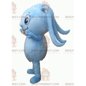 Kostium maskotka Blue Man BIGGYMONKEY™ z dredami i mikrofonem - Ludzkie maskotki - BIGGYMONKEY_04286 - BiggyMonkey.com