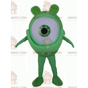 Alien Big Giant Green Eye BIGGYMONKEY™ maskotkostume -
