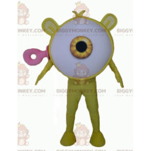 Alien Big Giant Yellow Eye BIGGYMONKEY™ Maskottchenkostüm - Monstermaskottchen - BIGGYMONKEY_04292 - BiggyMonkey.com