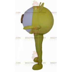 Alien Big Giant Yellow Eye BIGGYMONKEY™ Mascot Costume -