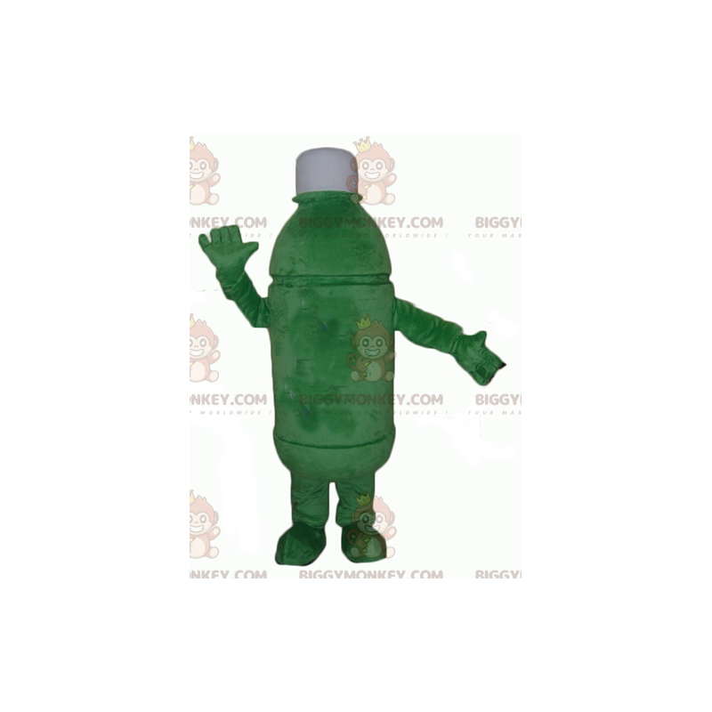 Disfraz de mascota de botella verde gigante BIGGYMONKEY™ - Disfraz de mascota de botella verde gigante BIGGYMONKEY™ -