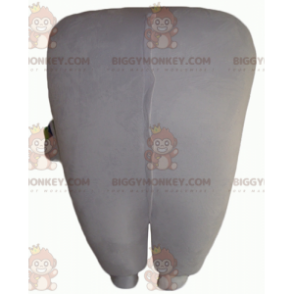 Giant White Tooth BIGGYMONKEY™ maskottiasu hammasharjalla -