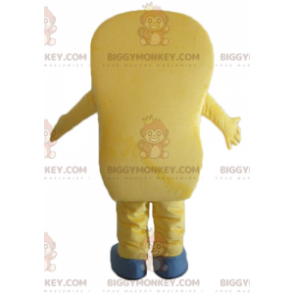 Smiling Giant Yellow Cell Phone BIGGYMONKEY™ Mascot Costume -