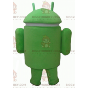 Costume mascotte Bugdroid Famous Logo BIGGYMONKEY™ per telefoni