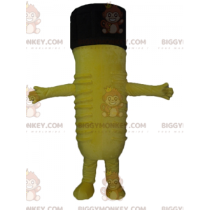 Yellow and Black Giant Keyhole BIGGYMONKEY™ Mascot Costume -