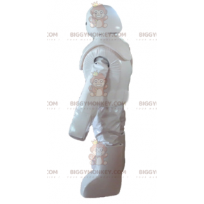 Costume mascotte BIGGYMONKEY™ del robot gigante bianco Gorilla