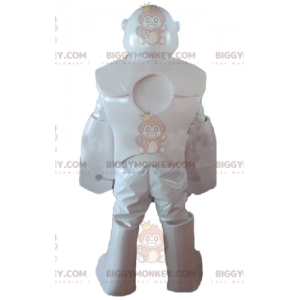 Costume de mascotte BIGGYMONKEY™ de robot de personnage blanc géant de gorille - Mascottes Humaines - BiggyMonkey.com