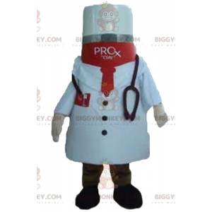 Costume da mascotte della medicina BIGGYMONKEY™ con camice da
