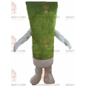 Green Giant Lotion Tandkräm Tube BIGGYMONKEY™ Mascot Costume -
