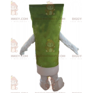 Grøn kæmpe lotion-tandpastatube BIGGYMONKEY™ maskotkostume