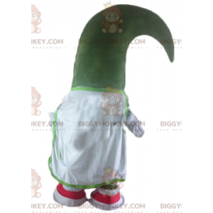 Traje de mascote de boneco de neve de árvore de Natal verde