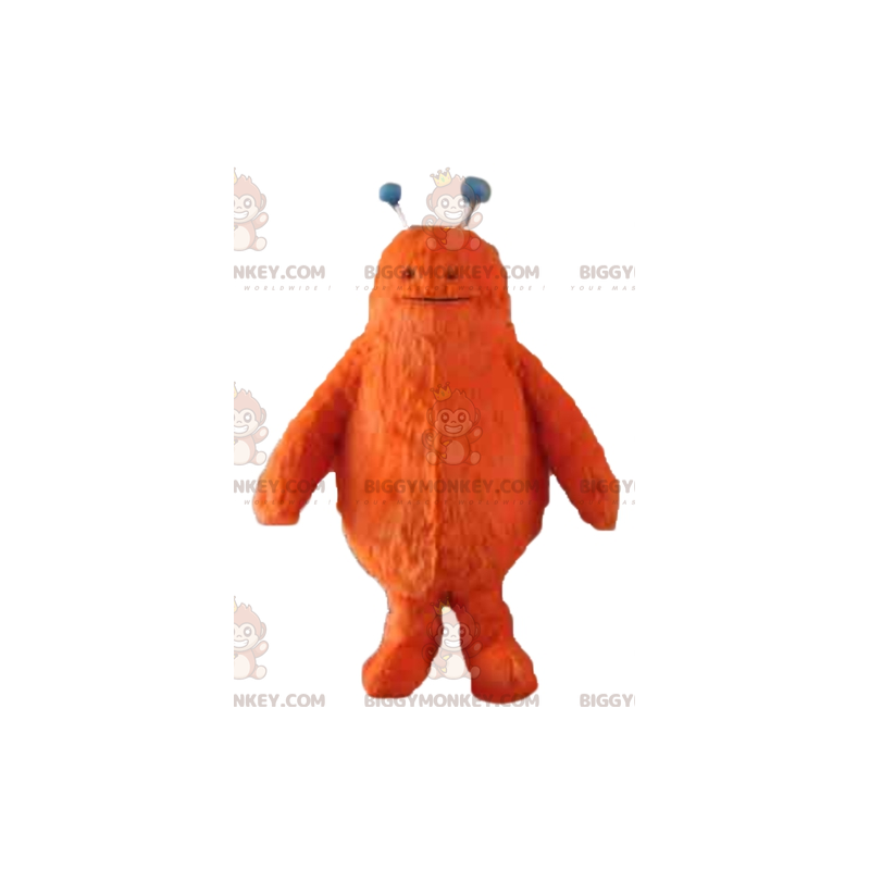 Simpatico costume da mascotte del mostro arancione peloso Simpatico costume da mascotte del mostro arancione peloso