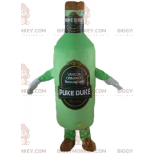 Grüne und braune riesige Bierflasche BIGGYMONKEY™
