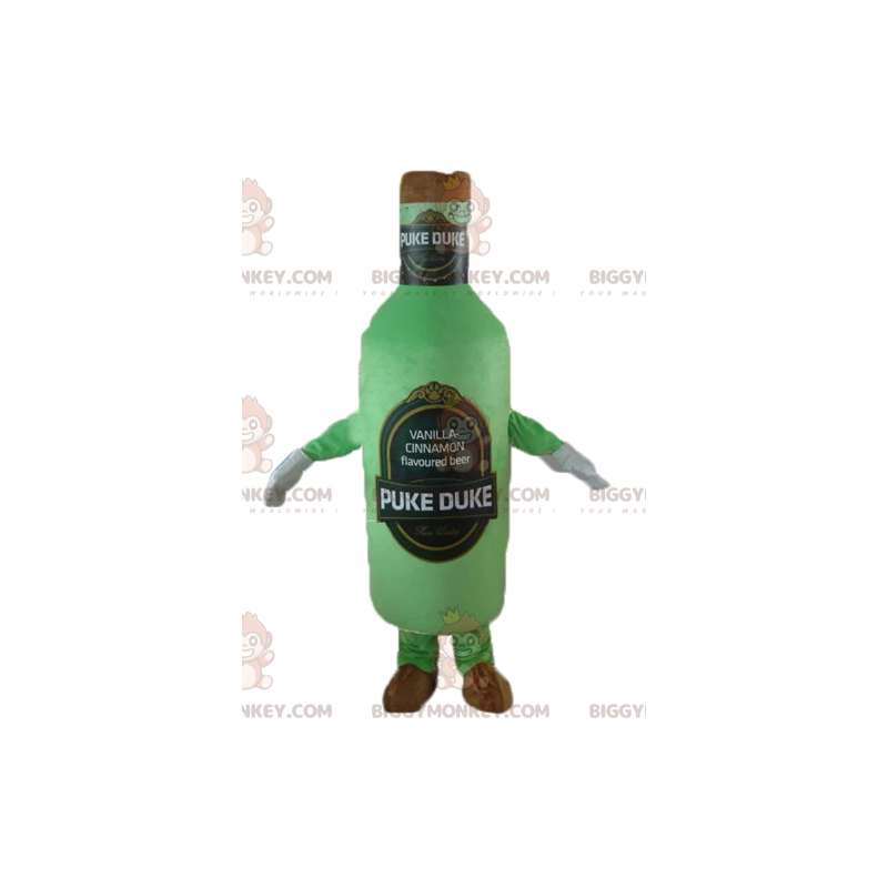 Costume de mascotte BIGGYMONKEY™ de bouteille de bière géante Costume de mascotte BIGGYMONKEY™ de bouteille de bière géante