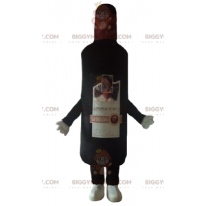 Botella de vino de licor gigante Disfraz de mascota