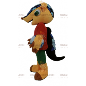 Fuleco Famous World Cup 2014 Armadillo BIGGYMONKEY™ maskotdräkt - Maskoter kända människor - BIGGYMONKEY_04352 - BiggyMonkey.com