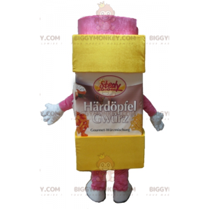 Costume de mascotte BIGGYMONKEY™ de sucre en poudre de sucre