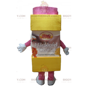 Costume mascotte BIGGYMONKEY™ in polvere di zucchero a velo