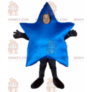 Very Lovely Giant Blue Star BIGGYMONKEY™ Mascot Costume -