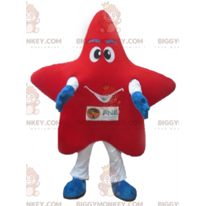 Giant Red White and Blue Star BIGGYMONKEY™ Mascot Costume -