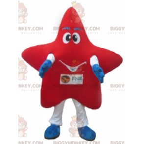 Fantasia de mascote gigante vermelha branca e azul BIGGYMONKEY™ - Mascotes não classificados - BiggyMonkey.com