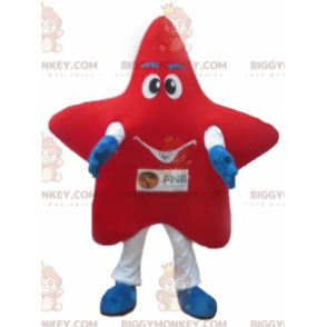 Giant Red White and Blue Star BIGGYMONKEY™ Mascot Costume -
