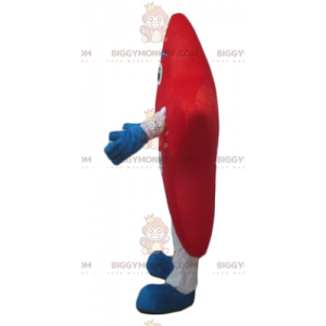 Fantasia de mascote gigante vermelha branca e azul BIGGYMONKEY™ - Mascotes não classificados - BiggyMonkey.com