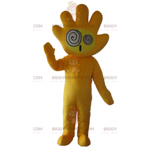 Sjovt kæmpe gul hånd BIGGYMONKEY™ maskotkostume - Uklassificerede maskoter - BIGGYMONKEY_04361 - BiggyMonkey.com