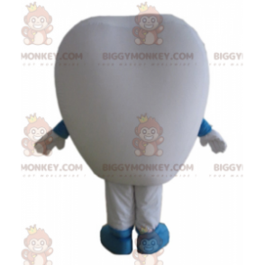 BIGGYMONKEY™ maskotdrakt gigantisk hvit tann med blå øyne - Uklassifiserte maskoter - BIGGYMONKEY_04362 - BiggyMonkey.com