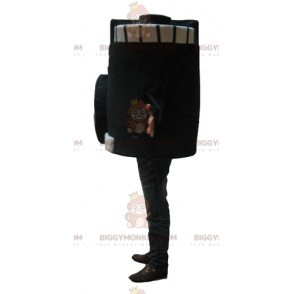 Gigantisk svart-hvitt kamera BIGGYMONKEY™ maskotkostyme - Maskotter av gjenstander - BIGGYMONKEY_04364 - BiggyMonkey.com