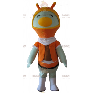 Disfraz de mascota Penguin White Bird BIGGYMONKEY™ con