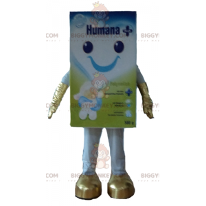 Costume de mascotte BIGGYMONKEY™ de Blédine de préparation