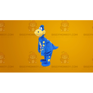 Berühmtes blaues Drachen-BIGGYMONKEY™-Maskottchen-Kostüm –