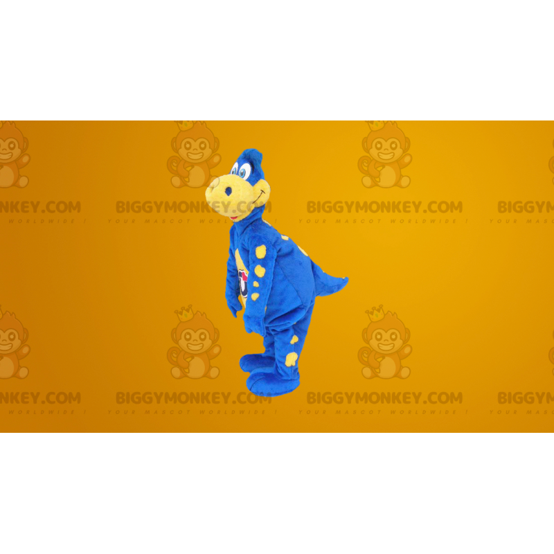 Famoso disfraz de mascota Blue Dragon BIGGYMONKEY™ - Disfraz de